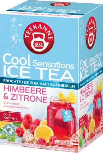 TEEKANNE Cool Sensations Ice Tea Himbeere-Zitrone