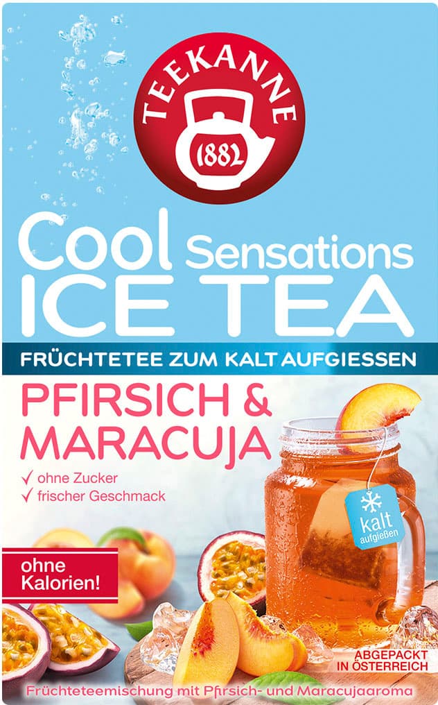 TEEKANNE Eistee Cool Sensations Pfirsich & Maracuja
