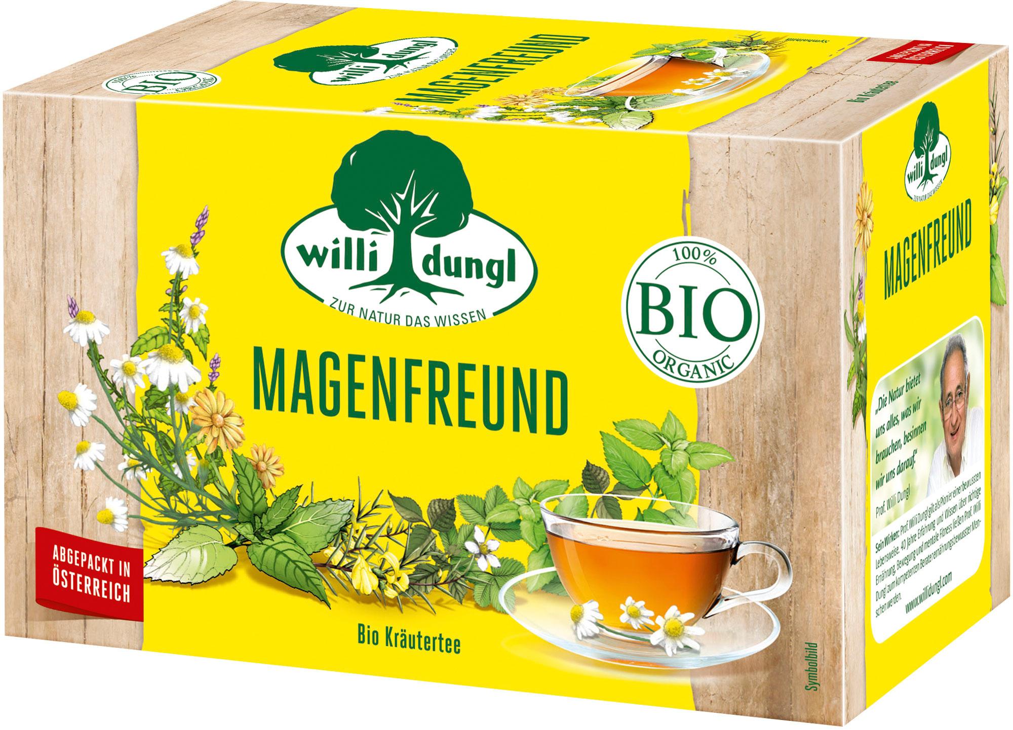 WILLI DUNGL Tee Magenfreund