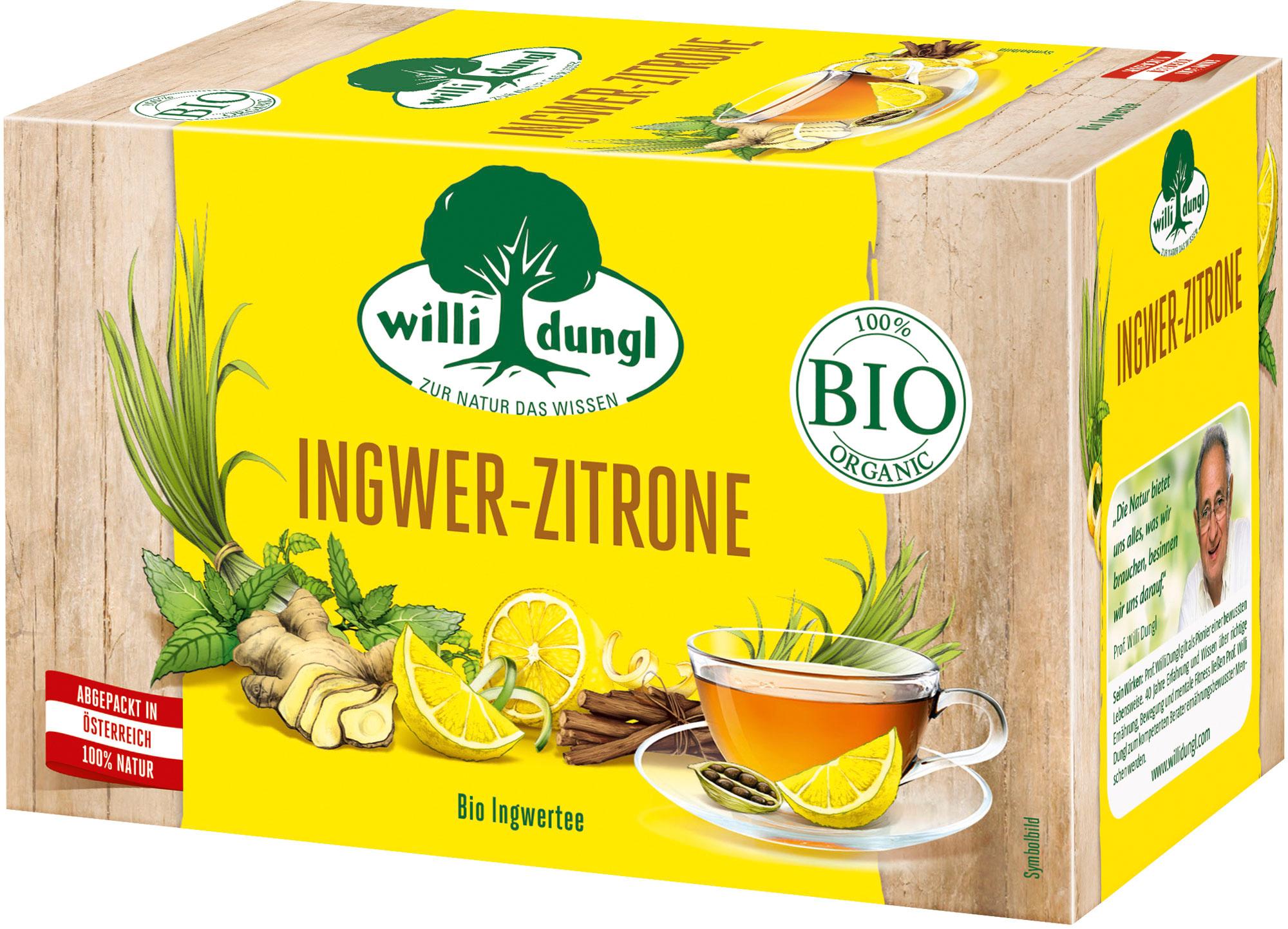 WILLI DUNGL Tee Ingwer Zitrone