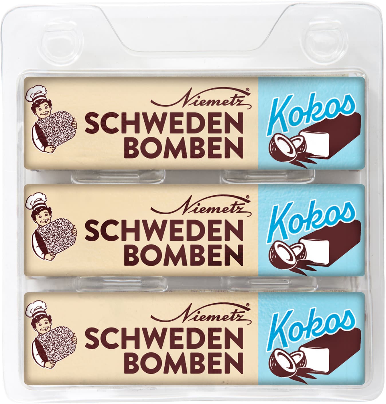 NIEMETZ Schwedenbomben Stangerl Kokos