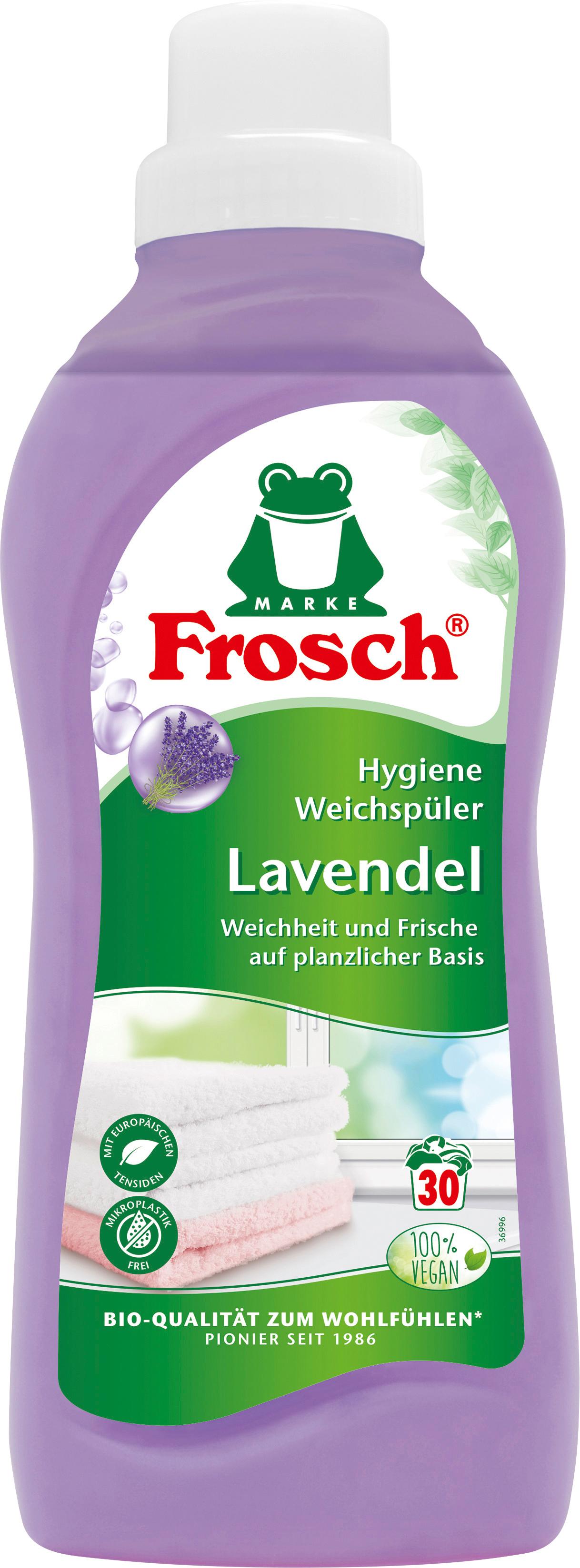 Frosch Weichspüler Hygiene Lavendel