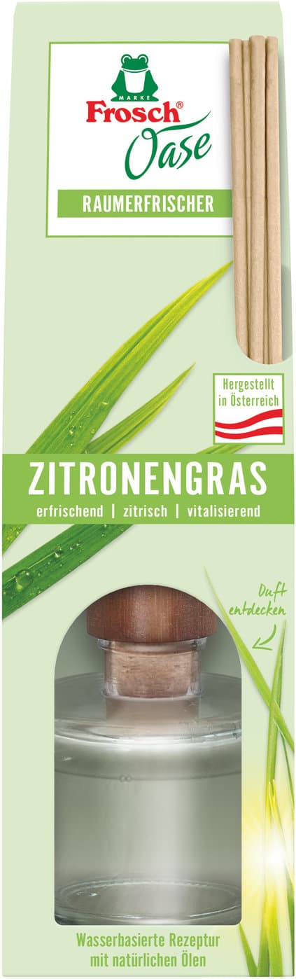 Frosch Raumerfrischer Oase Zitronengras
