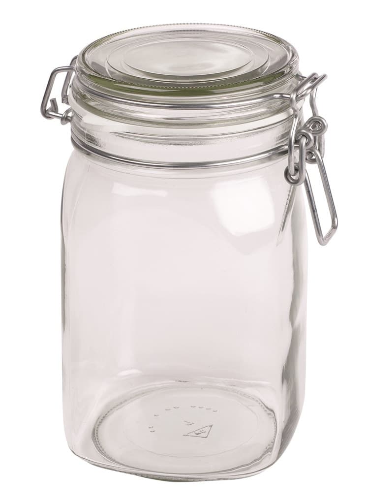 MÄSER Vorratsglas mit Bügelverschluss Gothika 1,05l