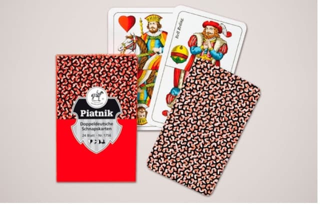 Piatnik 175619 - Schnapskarten Blitz, doppeldeutsch