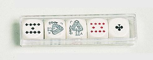 Piatnik - Pokerwürfel 16mm (5 St.)