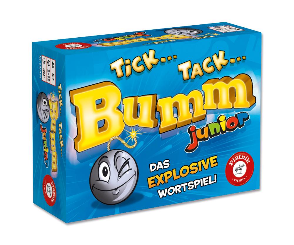 Piatnik Tick Tack Bumm Junior Tick Tack Bumm - hier in der Junior-Ausgabe ab 5 Jahren 6474