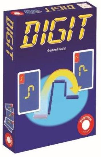 Piatnik Digit Geschicklichkeitsspiel mit 5 Hölzchen und 55 Karten 6633