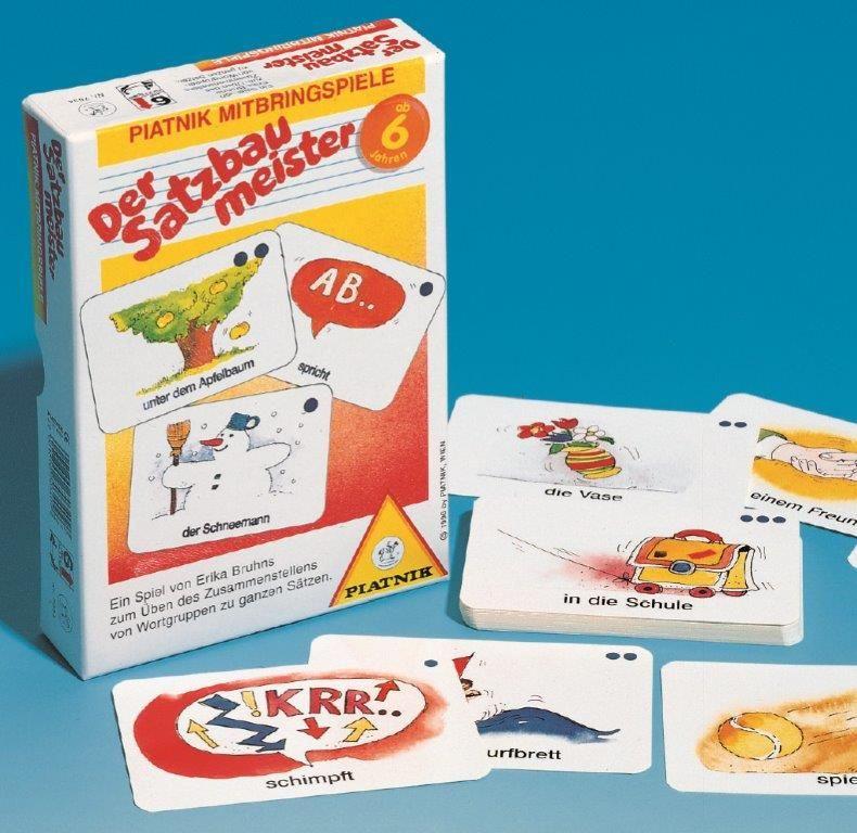 Produktbild Piatnik Der Satzbaumeister Lernspiel zur Förderung des Satzbaus 7034 2 von 2