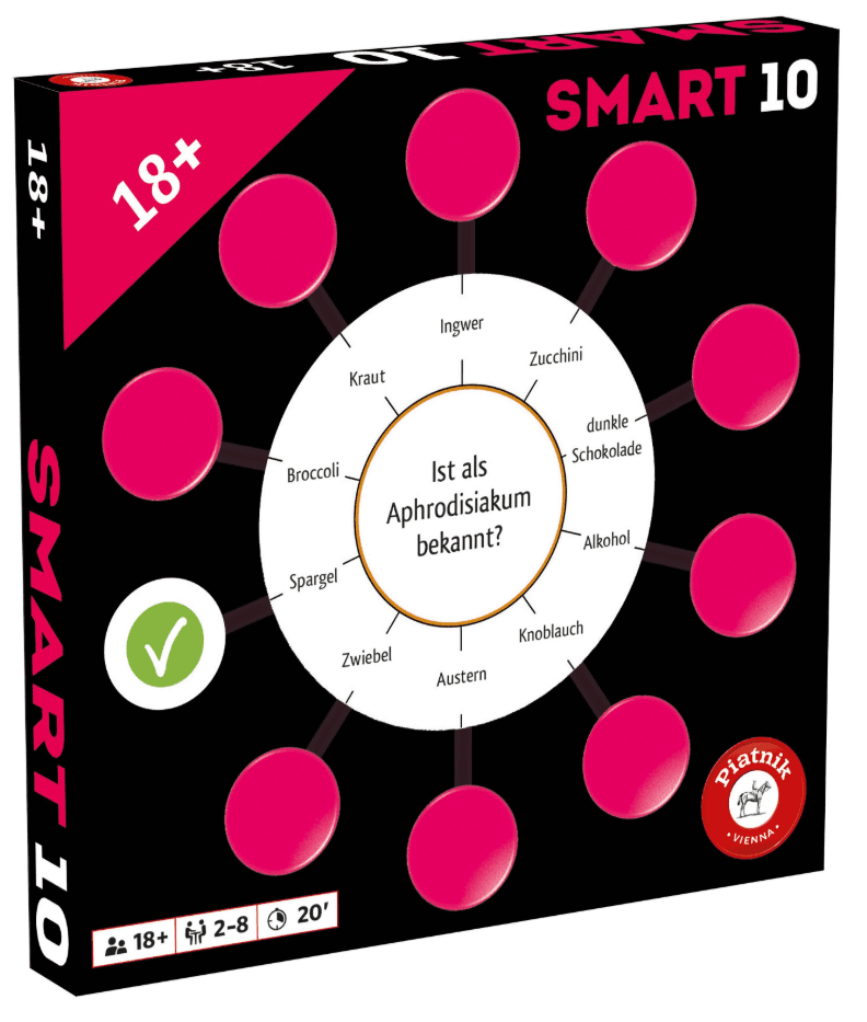 Piatnik - Smart 10: Zusatzfragen 18+