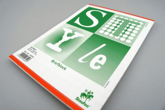 Produktbild Briefblock A5 blanko 50Blatt 3 von 3