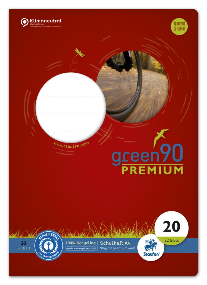 Produktbild Ursus Green Premium Heft A4 32 Blatt Lineatur 20 blanko 2 von 4