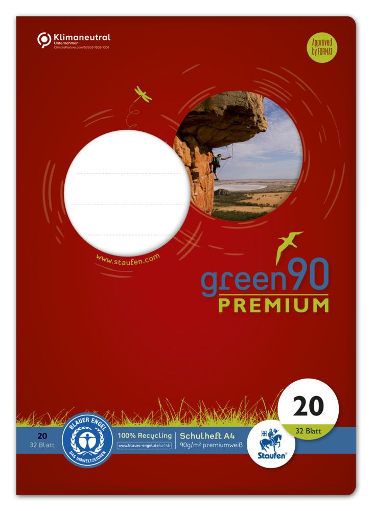 Produktbild Ursus Green Premium Heft A4 32 Blatt Lineatur 20 blanko 4 von 4