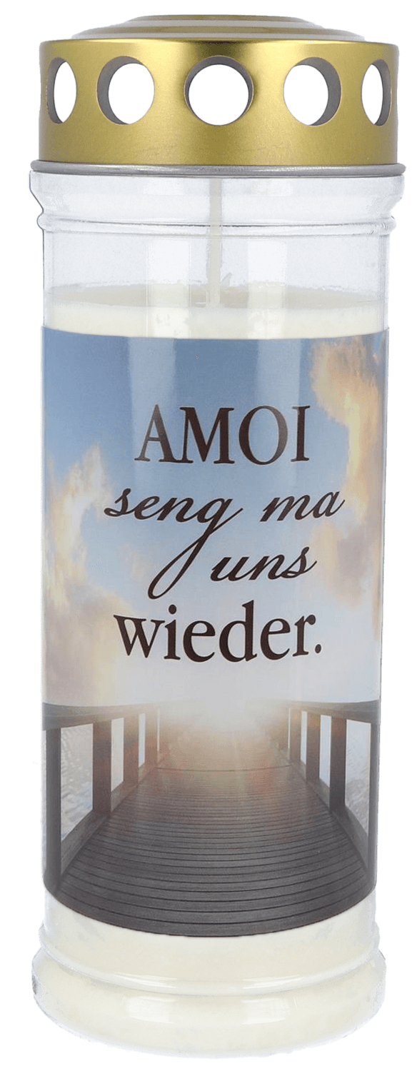 Hofer Premium 7 Tage Motivlicht Amoi seng ma uns wieder.