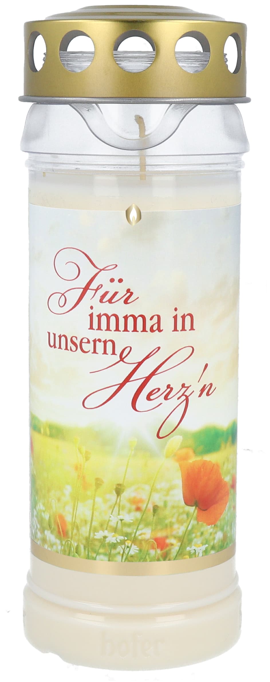 Hofer Premium 7 Tage Motivlicht Für imma in unsern Herz´n