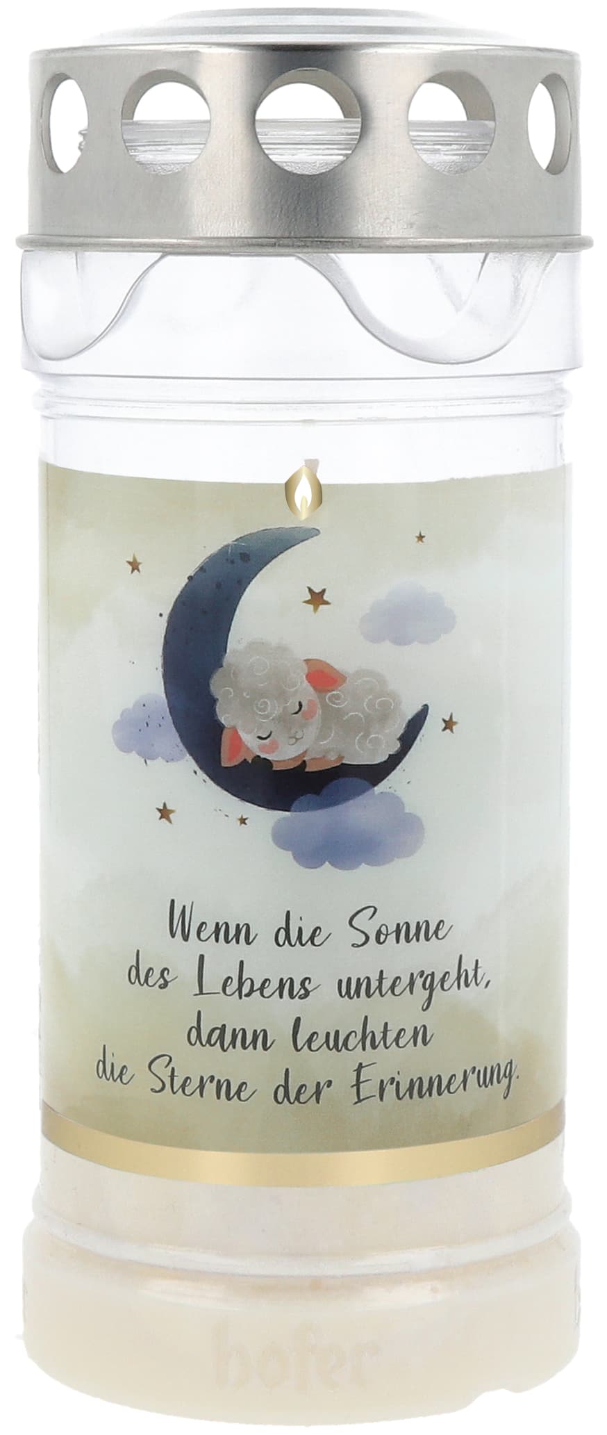 Hofer Grablicht 7-Tage-Motivlicht Sternenkind