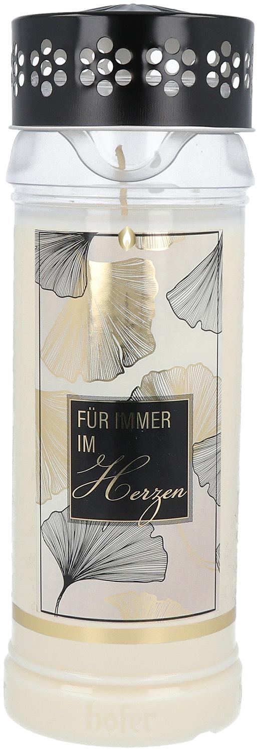 Hofer Grablicht 7-Tage-Motivlicht Für immer im Herzen