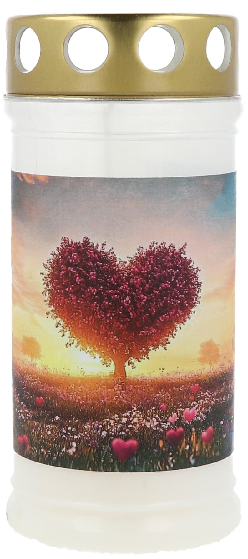 Hofer Grablicht 3-Tage-Motivlicht Herzbaum