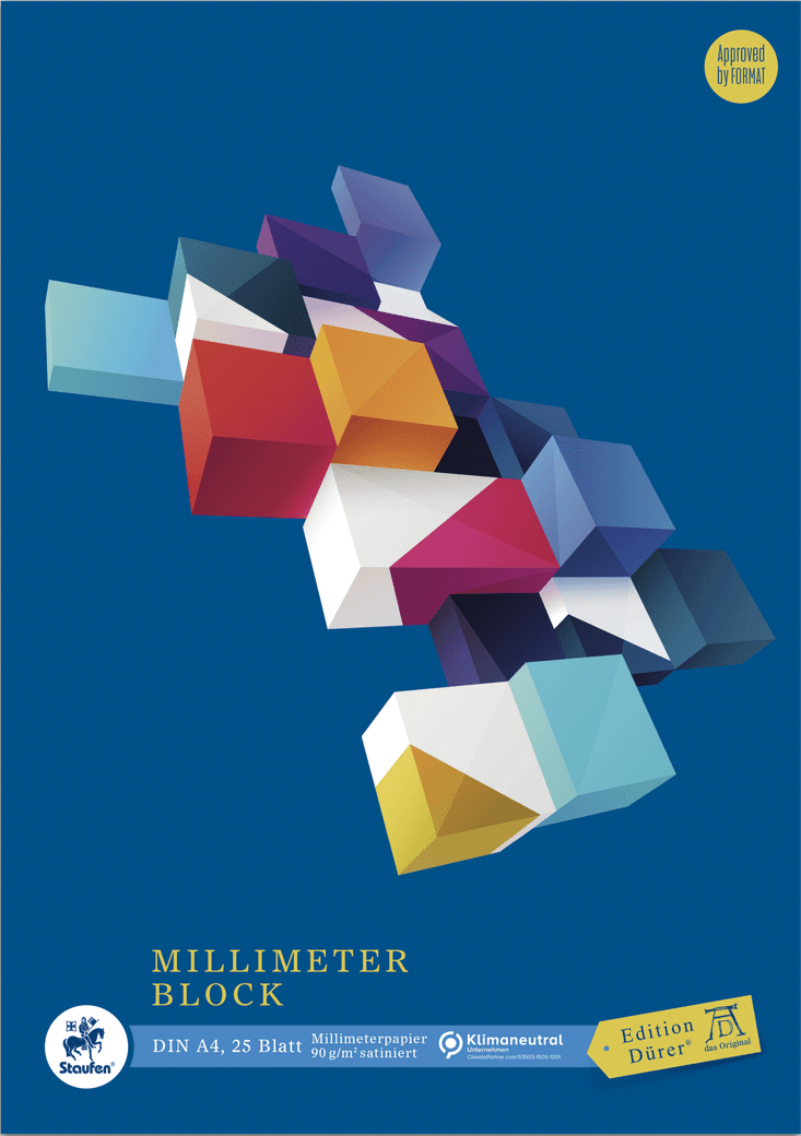 Staufen Millimeterblock A4 25 Blatt