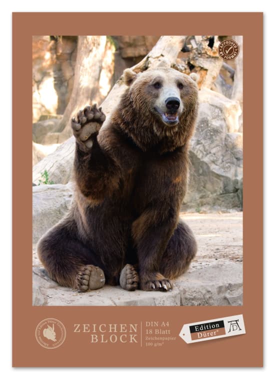 Edition Dürer Zeichenblock A4 18 Blatt geleimt