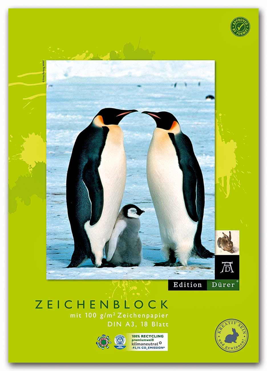 Produktbild Edition Dürer Zeichenblock recycling A3 18 Blatt 2 von 2