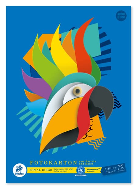 Edition Dürer Fotokartonblock A4 10 Blatt