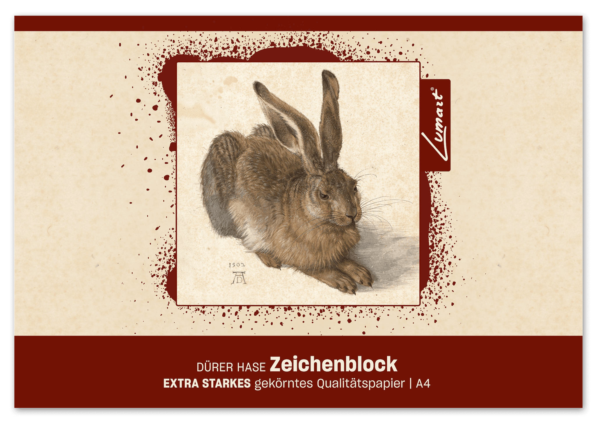 Lumart Zeichenblock "Original Dürer" A4 12 Blatt 130g/m²