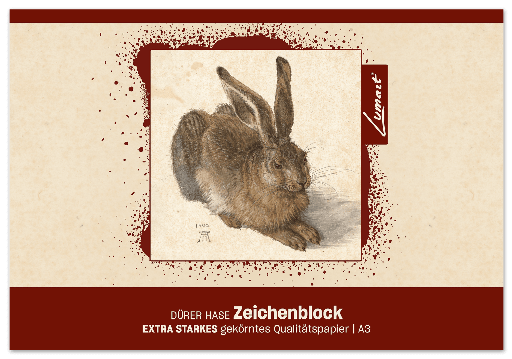 Lumart Zeichenblock "Original Dürer" A3 12 Blatt 130g/m²