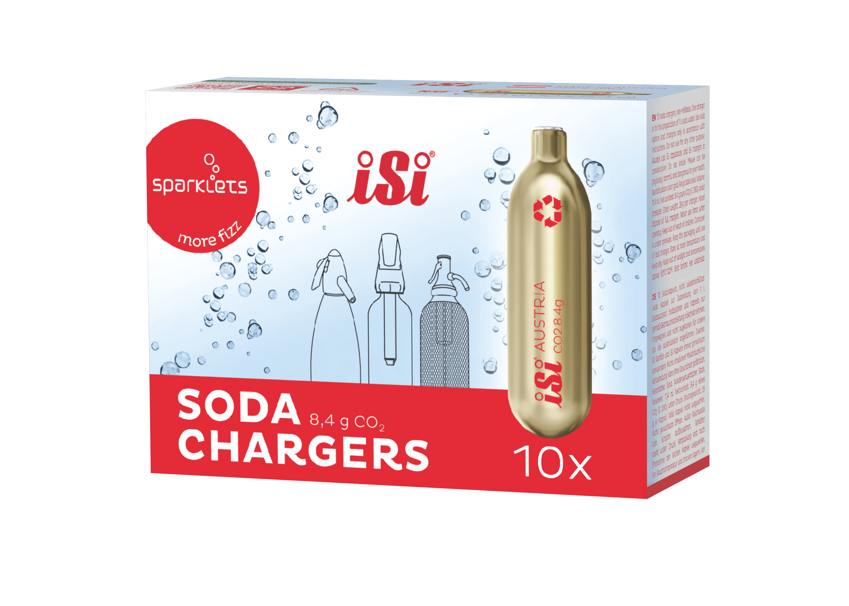 iSi CO₂ Sodakapseln 