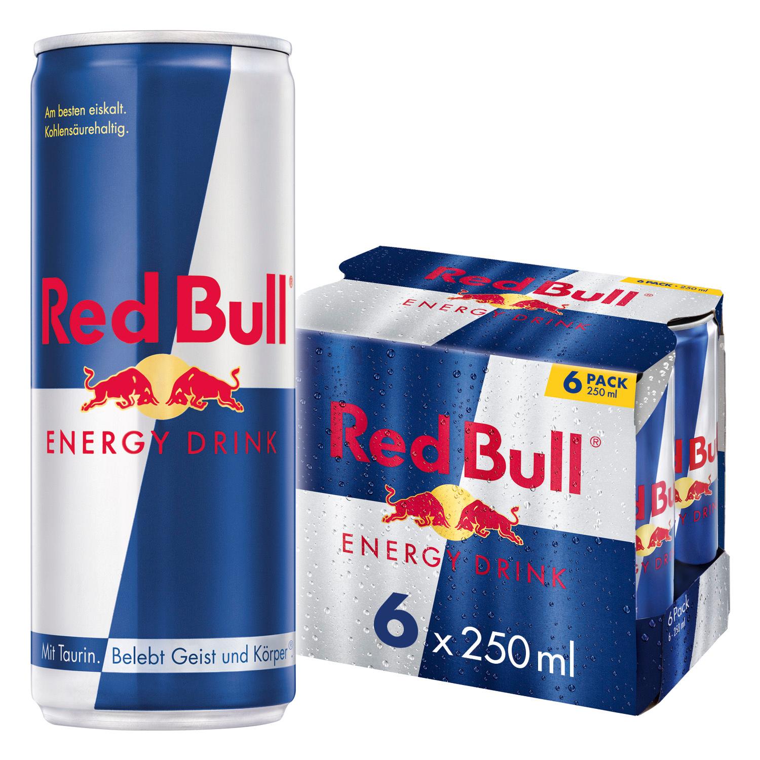 Red Bull Energiegetränk 6er-Pack