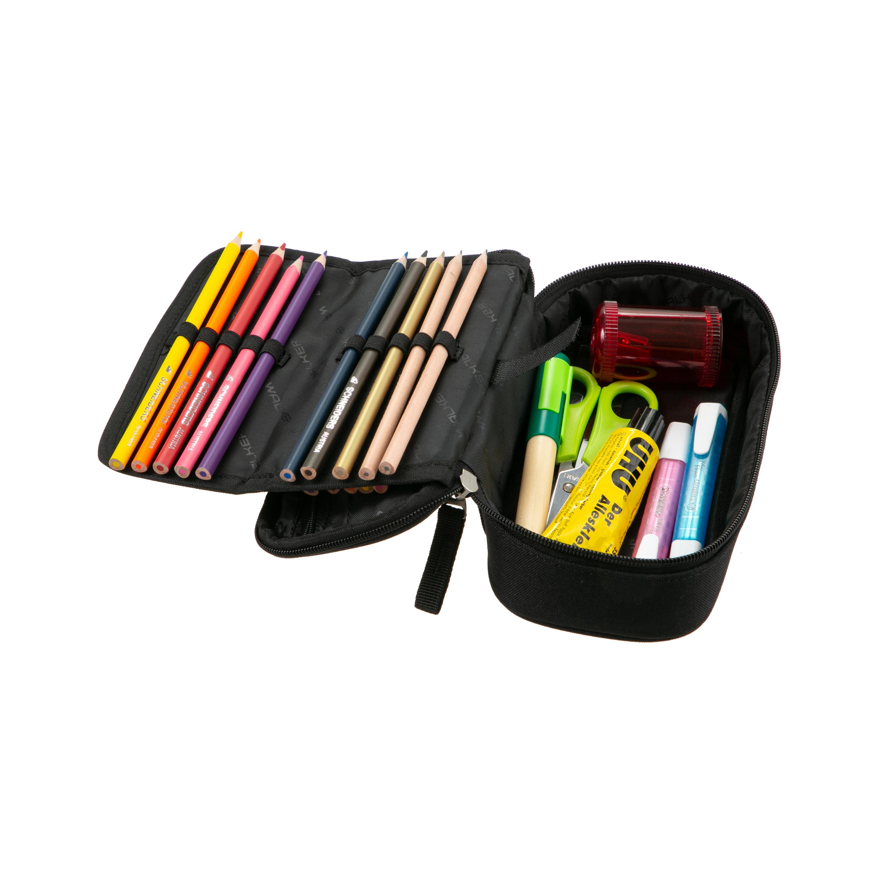 Produktbild WALKER  Pencil Box Classic Black Melange 4 von 4