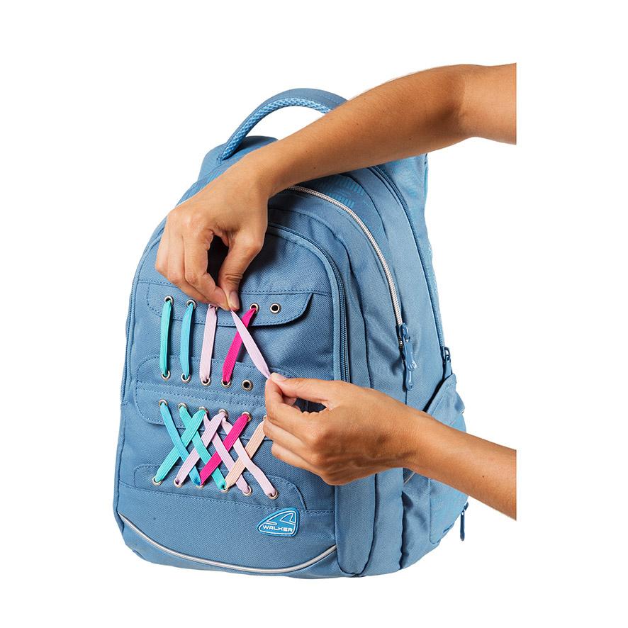 WALKER  FAME Rucksack Laces Light Blue
