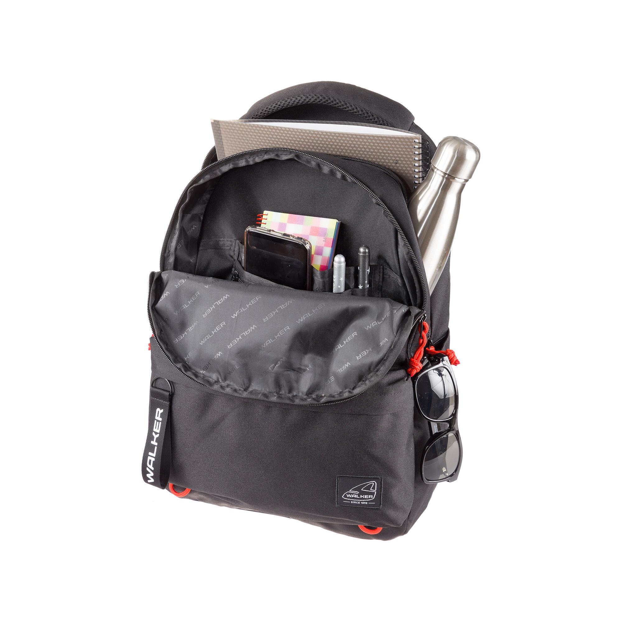 Produktbild WALKER Rucksack Alpha Black Melange 2 von 3
