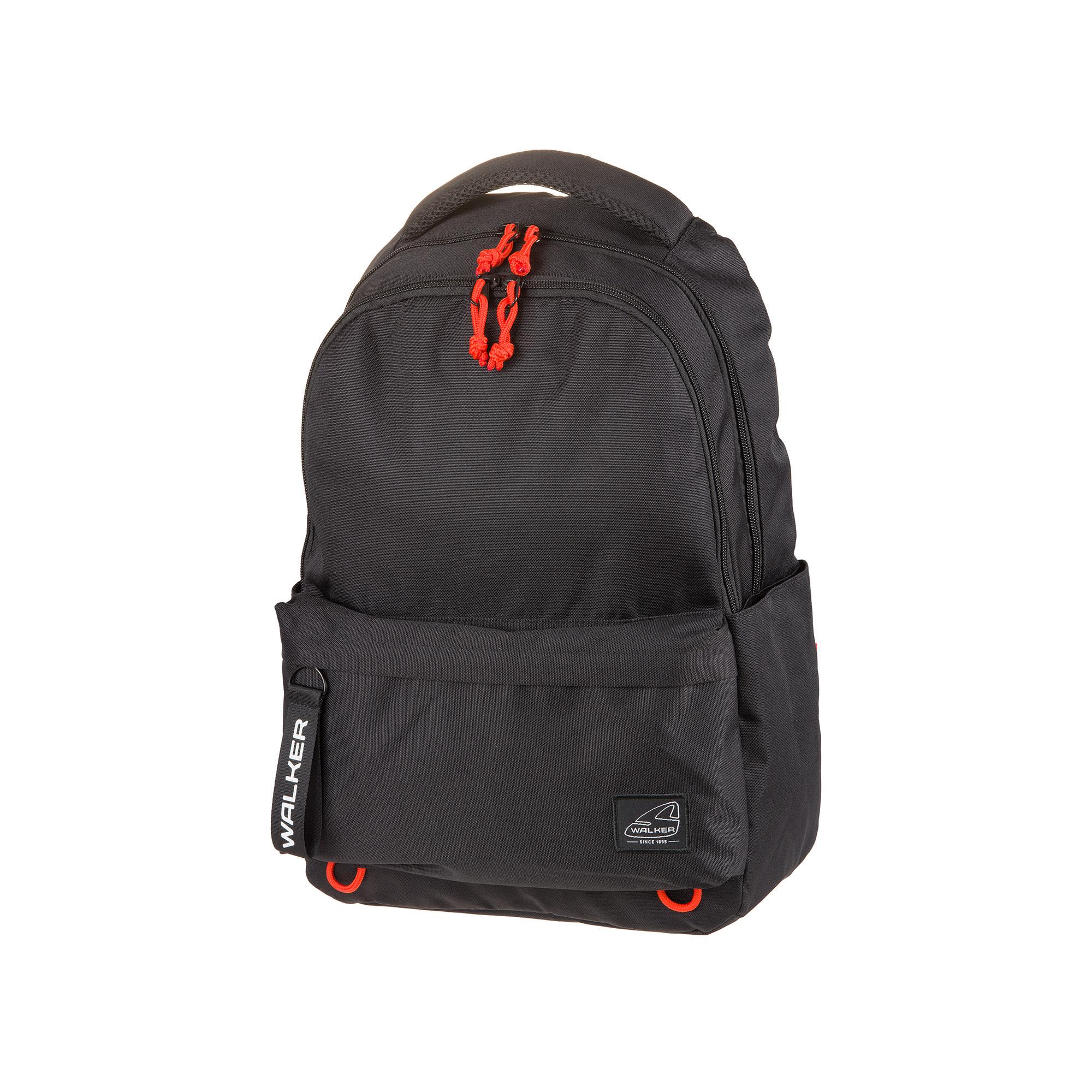 WALKER Rucksack Alpha Black Melange