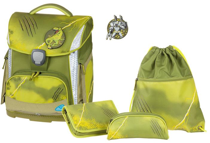 SCHNEIDERSToolbag Plus 4-teiliges Schulranzen-Set Wild Olive