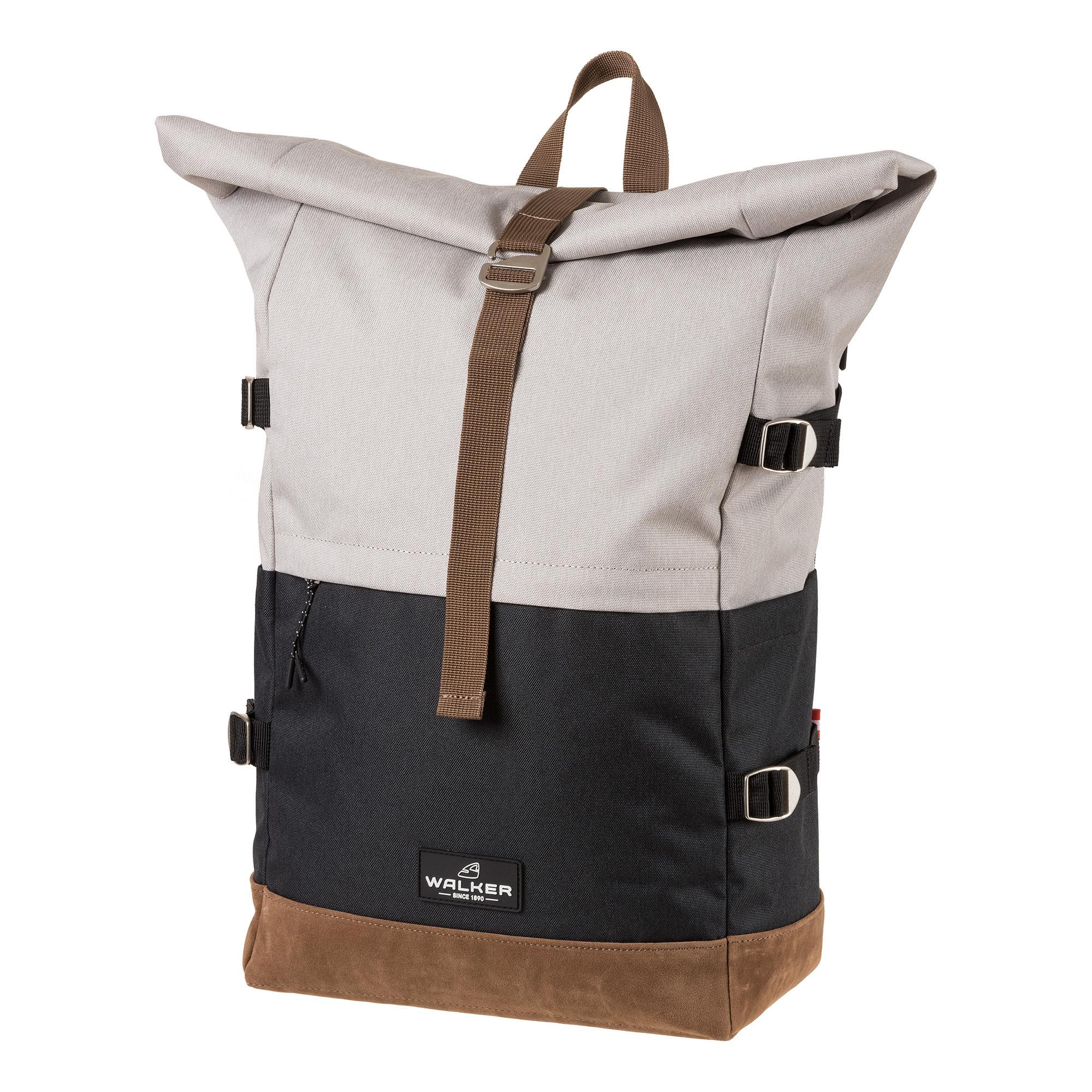 WALKER Roll up Two Rucksack LIGHT GREY / ANTHRACITE