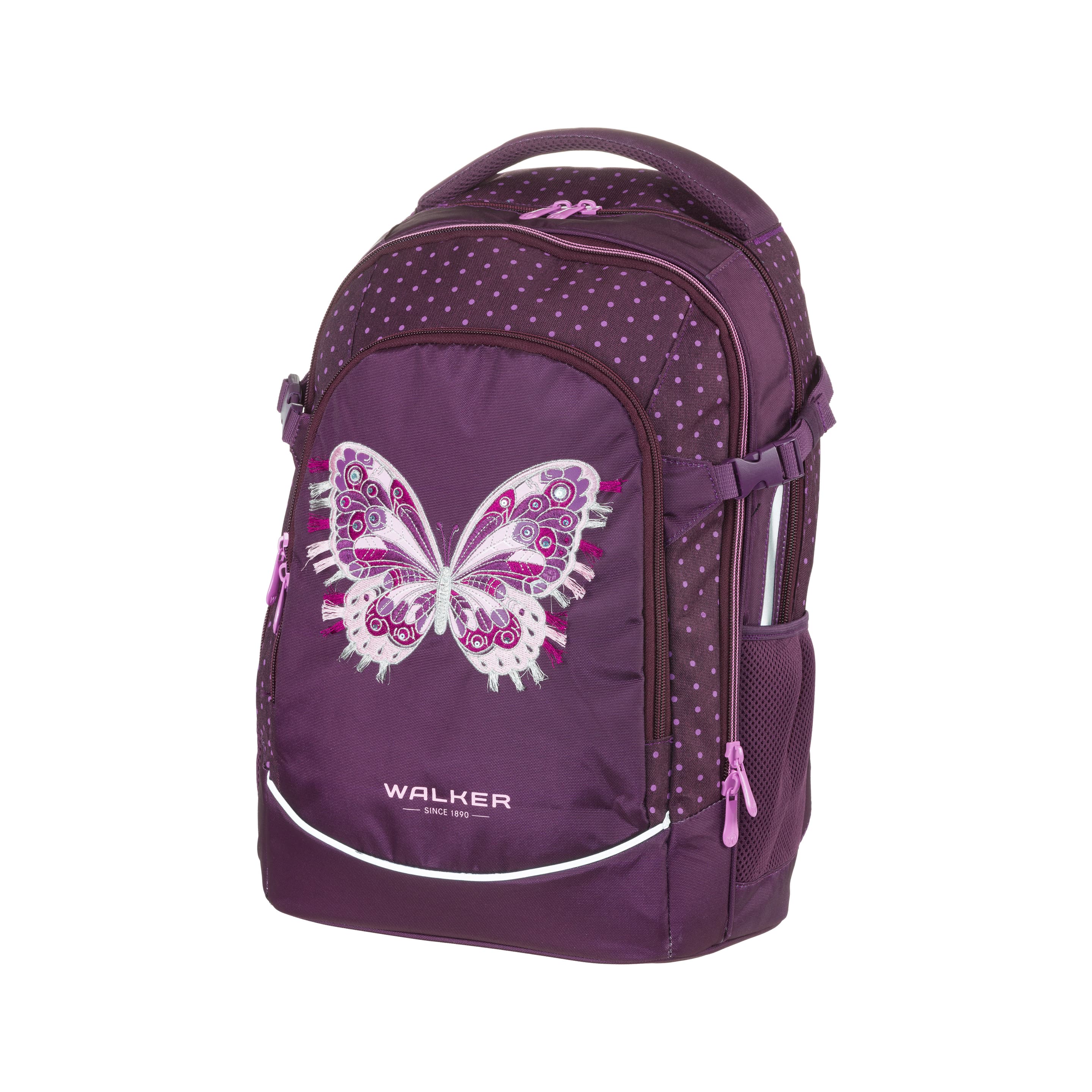 Walker FAME 2.0 Rucksack PURPLE BUTTERFLY PURPLE