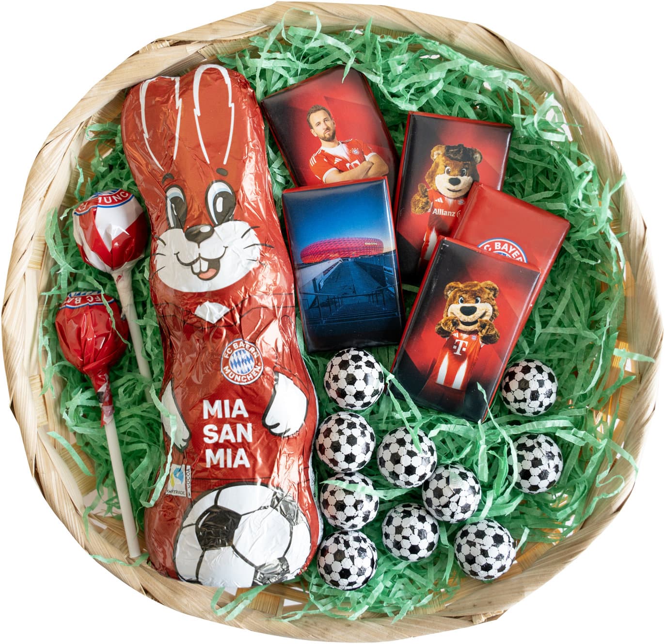 FC Bayern München Osterkörbchen