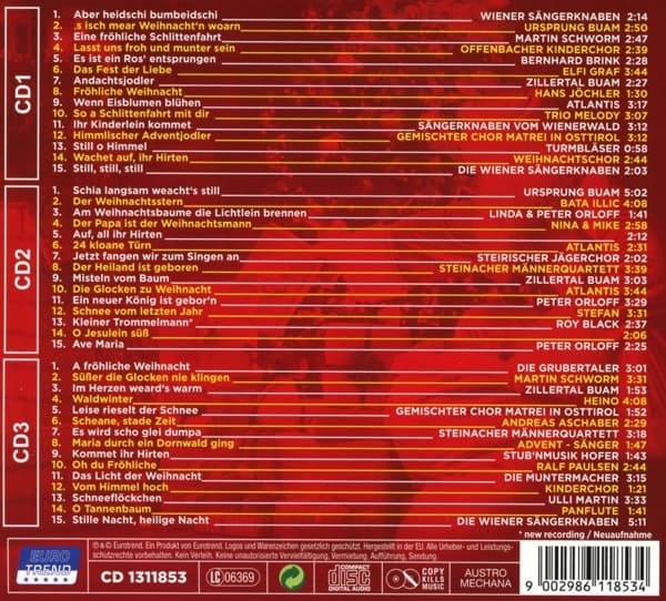 Produktbild Die schönsten Weihnachtslieder 3 von 3