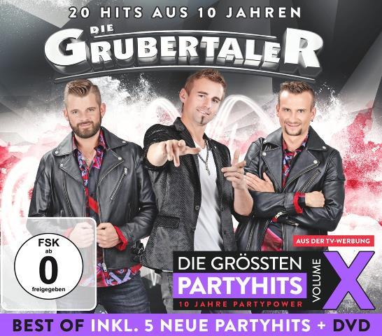 Die Grubertaler -  Das Beste aus 10 Jahren Party – Vol.10