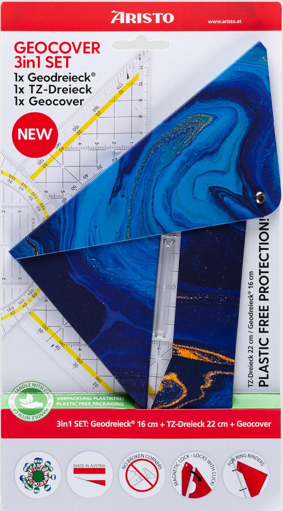 aristo Geocover 16 cm, basic mit Geodreieck® AR1552