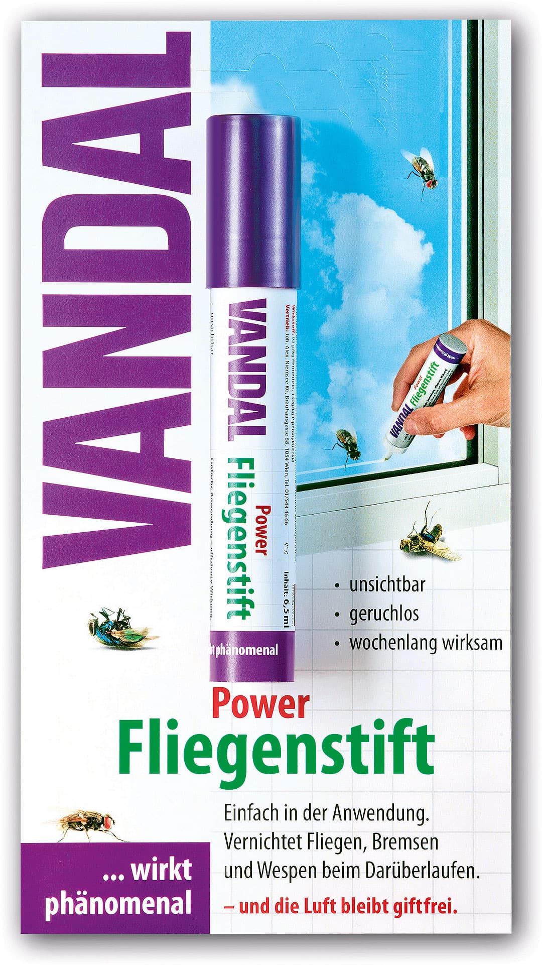 Vandal Power Fliegenstift