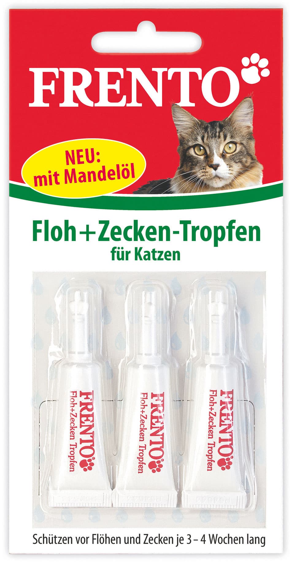 Frento Floh- und Zeckentropfen für kleine Katzen