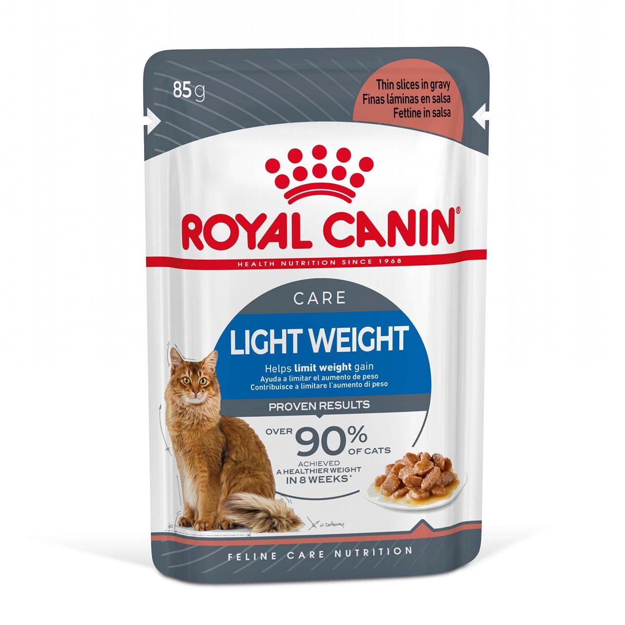 ROYAL CANIN Katzennassfutter Feline Care Nutrition Light Weight Care in Soße