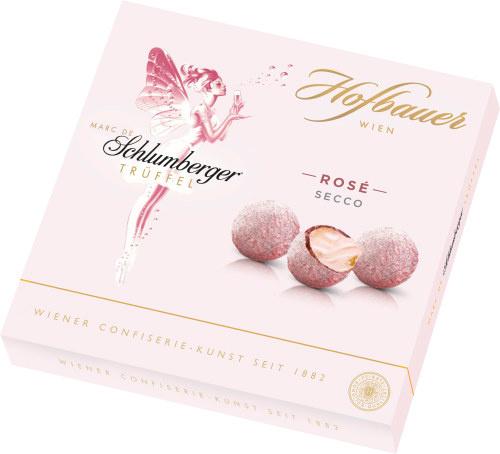 Hofbauer Pralinen Marc de Schlumberger Trüffel Rosé Secco