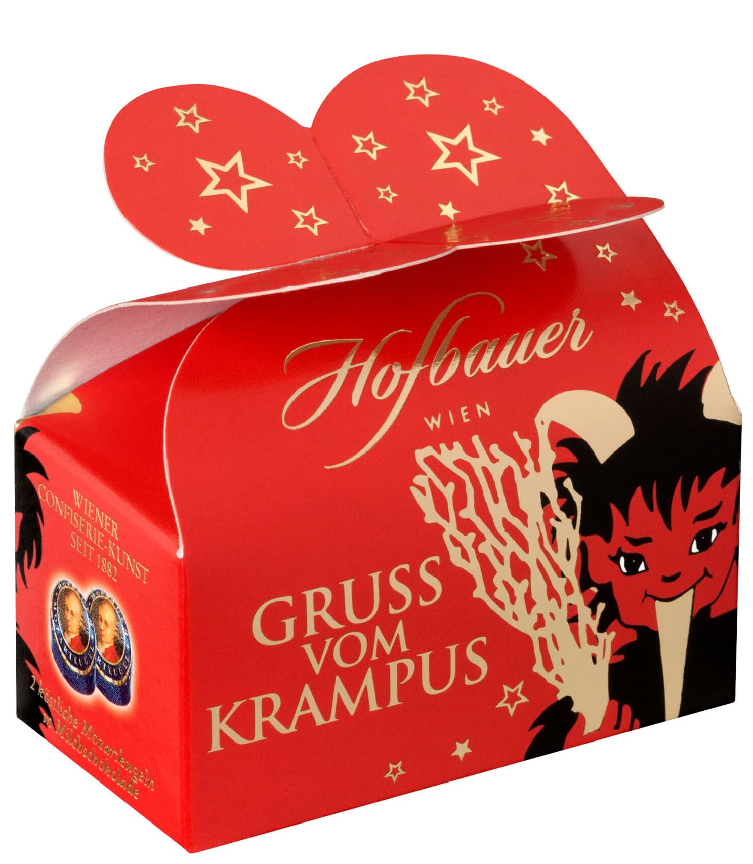 Hofbauer Pralinen Gruß vom Krampus