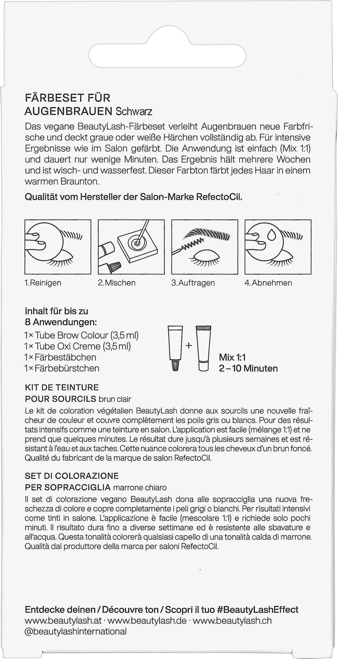 Produktbild BeautyLash Brow&Lash Colour schwarz 2 von 3