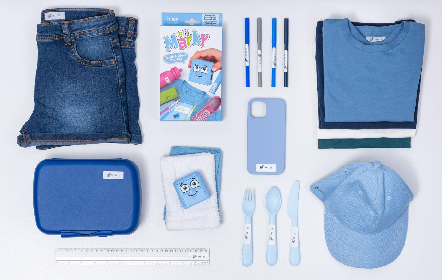 Produktbild DIY Marky Textilstempel blau 5 von 7