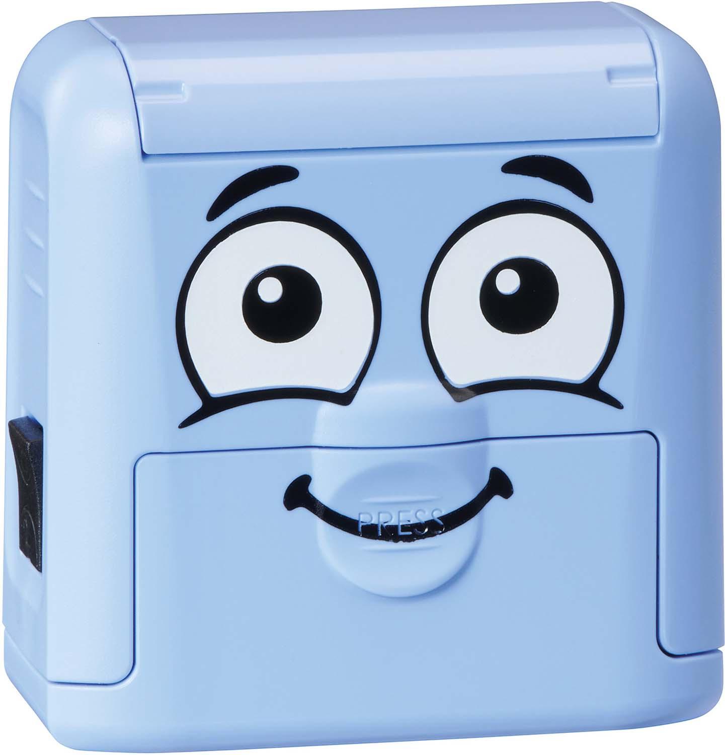 DIY Marky Textilstempel blau