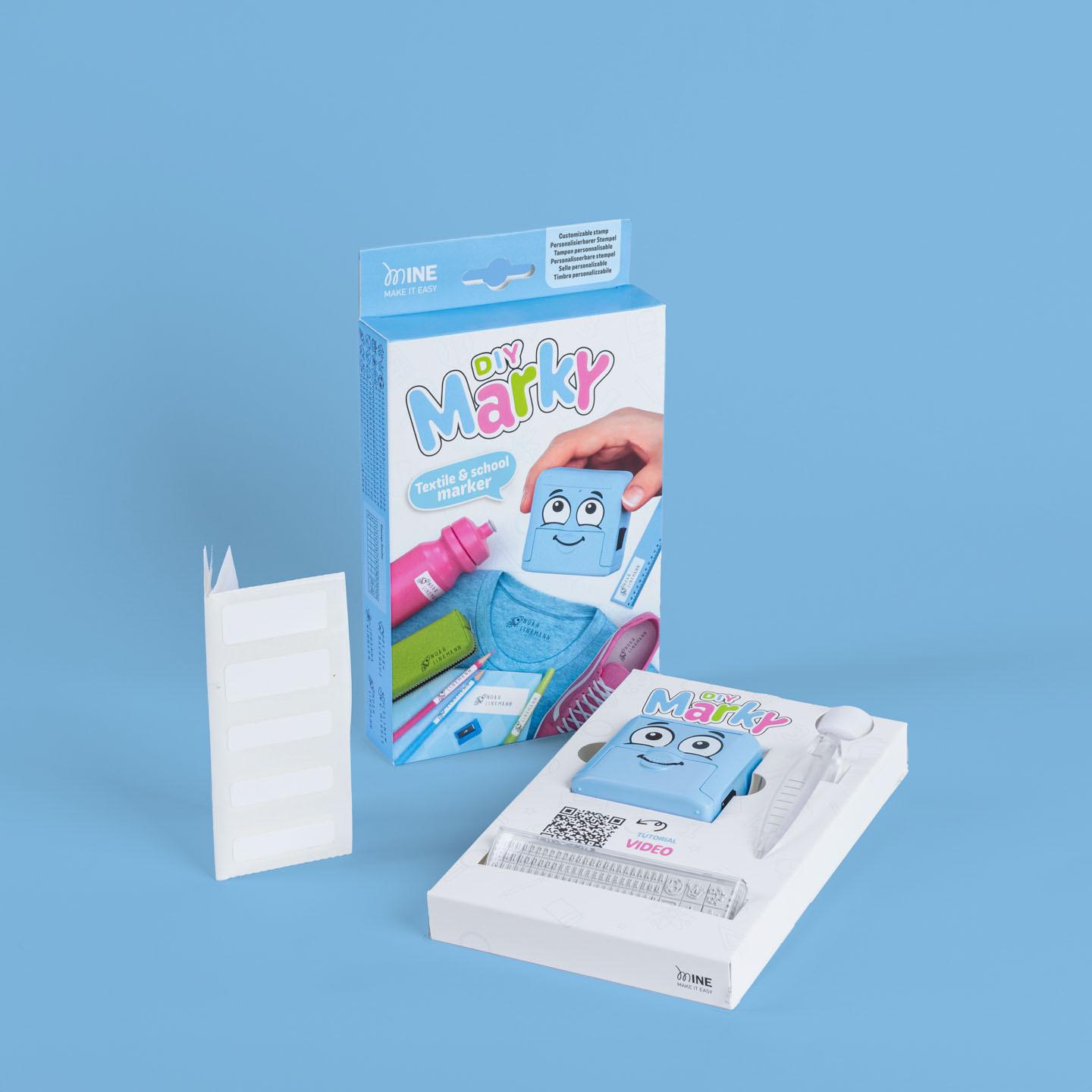 Produktbild DIY Marky Textilstempel blau 2 von 7